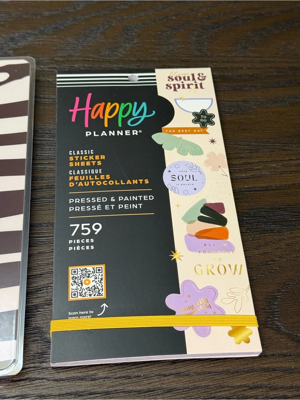 NEW Happy Planner Kind & Wild Daily Planner + Pressed & Painted Stickers